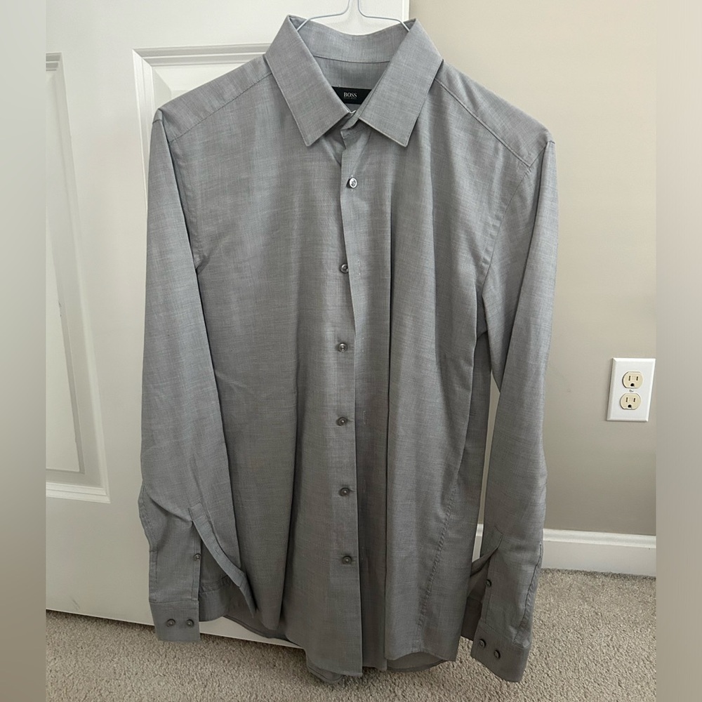 Boss Hugo Boss Slim-Fit Shirt in Easy Iron